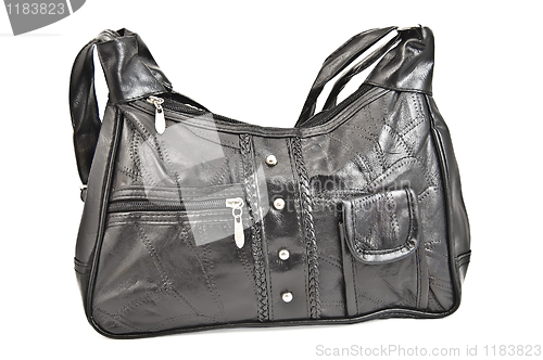 Image of Soft black bag