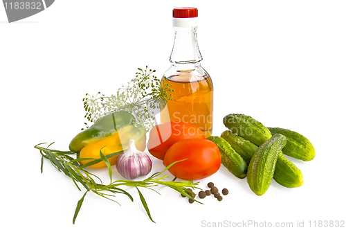 Image of Vegetables with vinegar