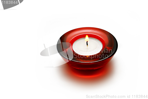 Image of burning candle