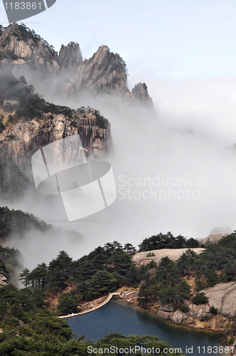 Image of Foggy mountains