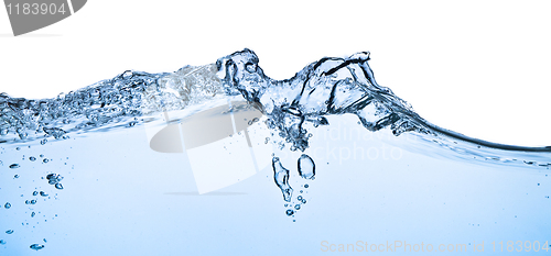 Image of water splashing