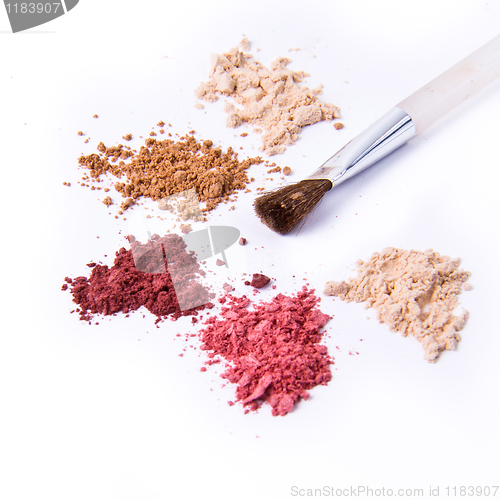 Image of crushed eyeshadow