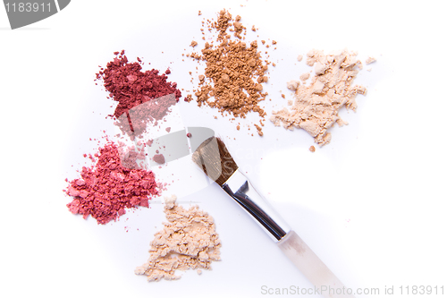 Image of crushed eyeshadow