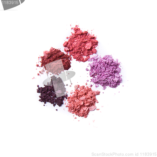 Image of crushed eyeshadow