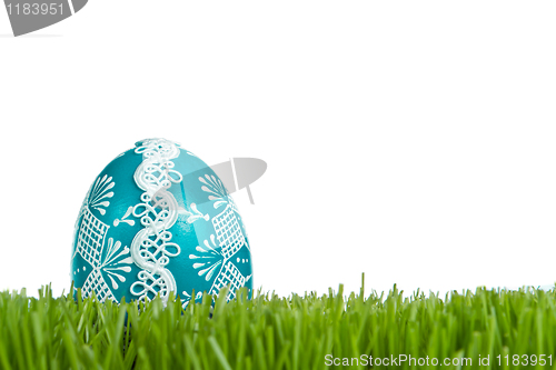Image of easter egg in grass