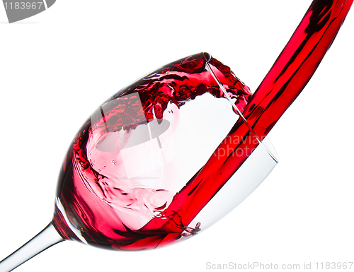 Image of red wine glass