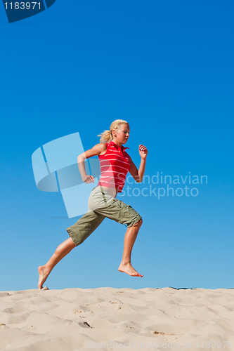 Image of woman exercising