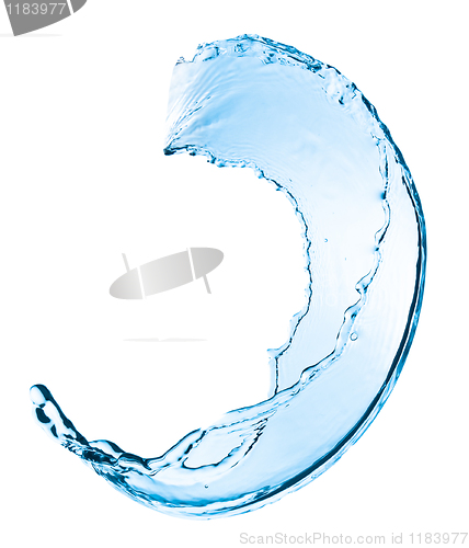 Image of water splash