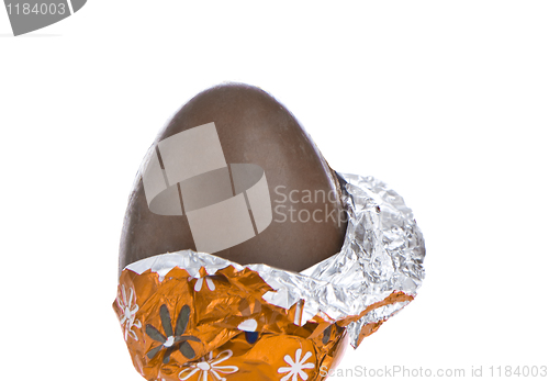 Image of chocolate easter egg