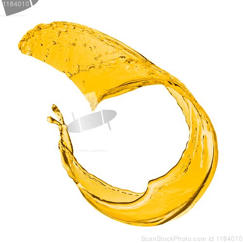 Image of orange splash