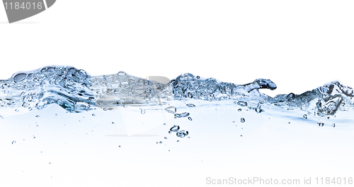 Image of water splashing