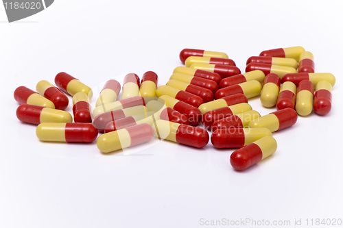 Image of colorful capsules