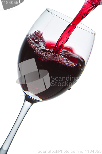 Image of red wine glass