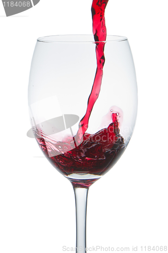 Image of red wine glass