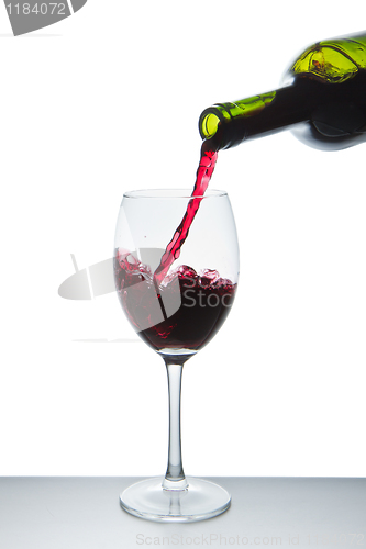 Image of red wine glass