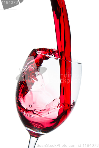 Image of red wine glass