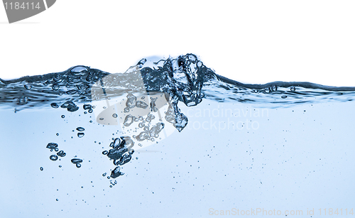 Image of water splashing