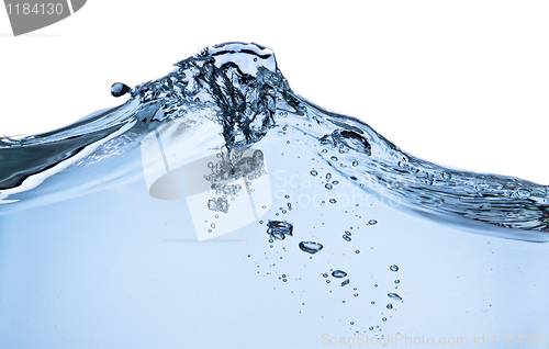 Image of water splashing