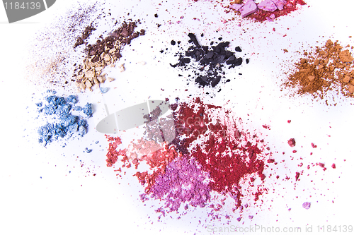 Image of crushed eyeshadow