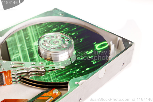 Image of hard drive internals