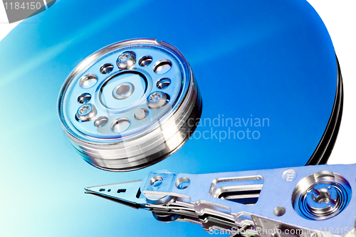 Image of hard drive internals