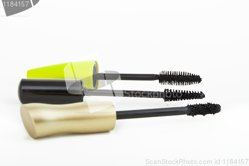 Image of mascara brushes