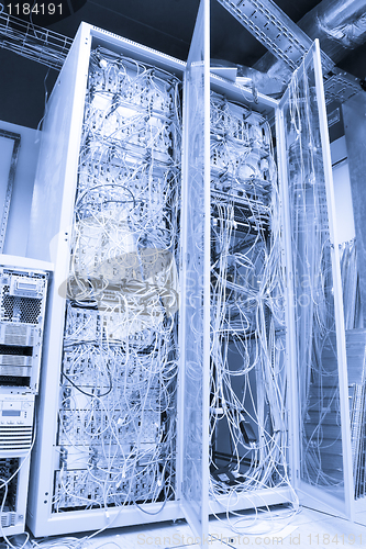 Image of servers and hardware 