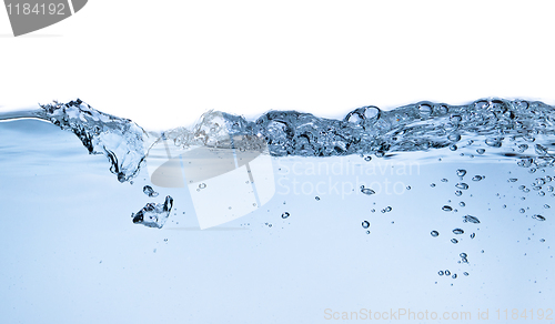 Image of water splashing