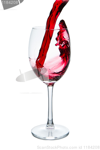 Image of red wine glass