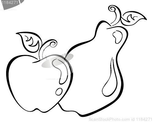 Image of Apple and pear