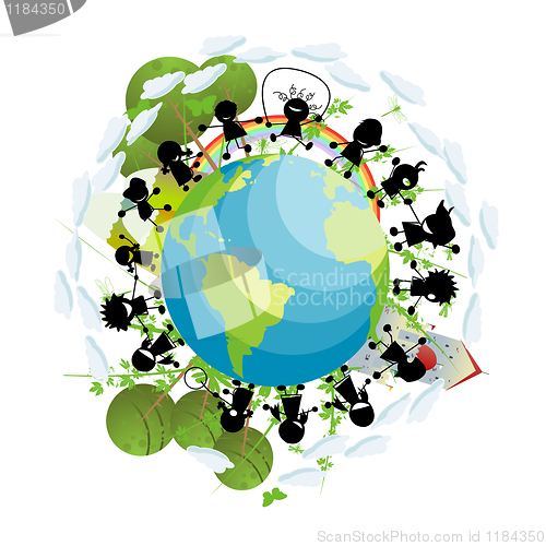 Image of Children around the globe