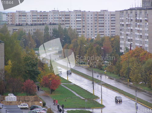 Image of Autumn street