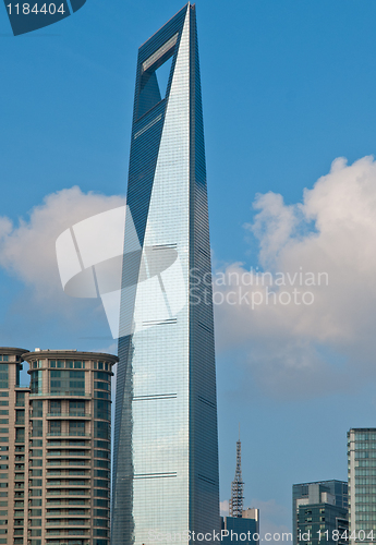 Image of shanghai pudong view from puxi 