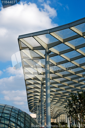 Image of shanghai new bund puxi side roof