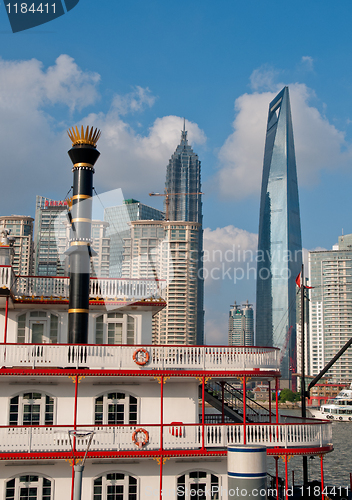 Image of shanghai pudong view from puxi 