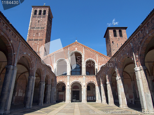 Image of Sant Ambrogio church, Milan