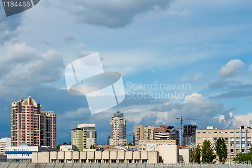 Image of Modern buildings in Kyiv, Ukraine