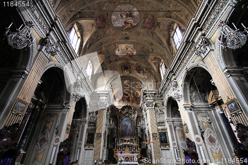 Image of Baroque church interior