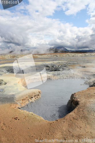 Image of Iceland mud pool