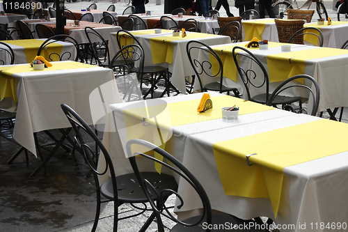 Image of Restaurant tables
