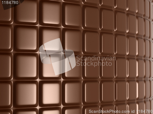 Image of Sweet food: large chocolate bar 