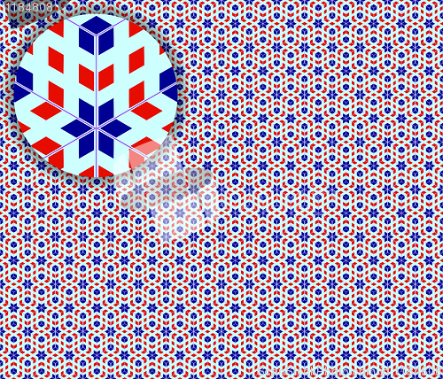 Image of pop art seamless detailed texture