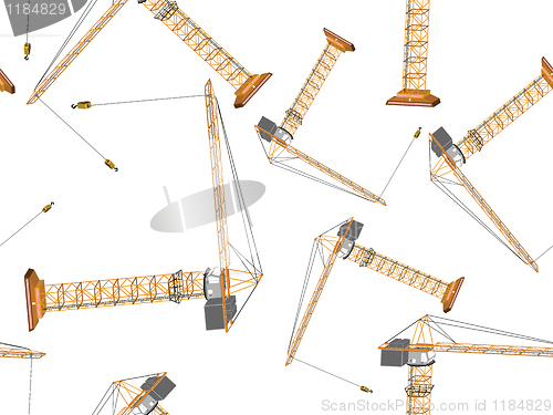 Image of cranes pattern