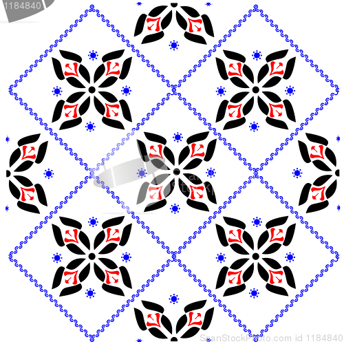 Image of flower pattern