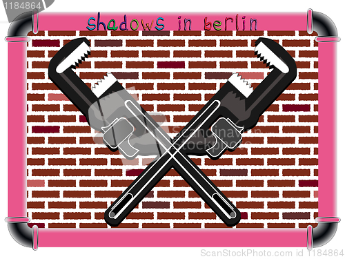 Image of shadows in berlin