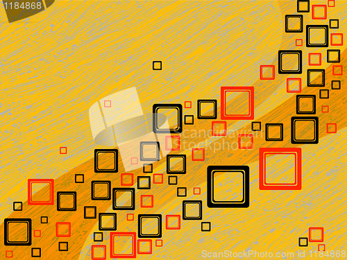 Image of squares abstract composition