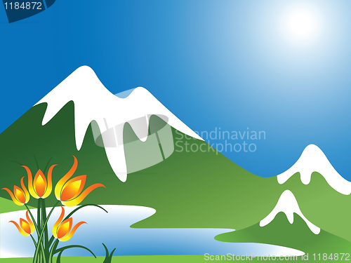 Image of mountain landscape