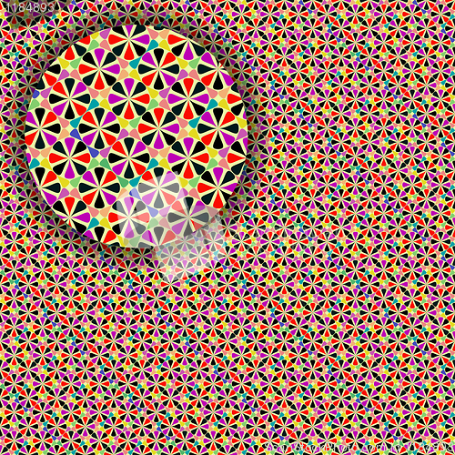 Image of geometric seamless detailed pattern
