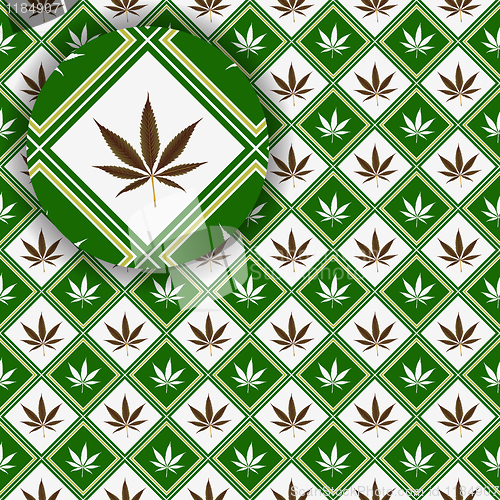 Image of cannabis texture with detail