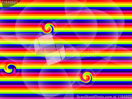 Image of rainbow mixed texture